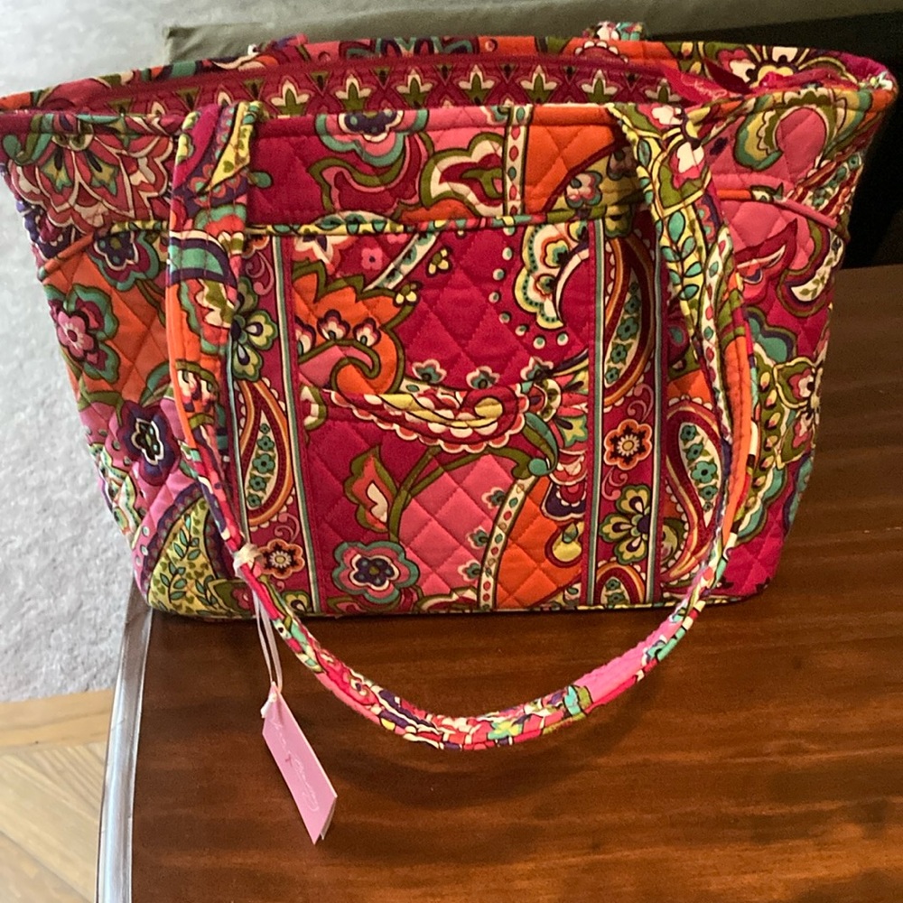 Vera Bradley Women's Floral Tote Bag - Multicolor NWT